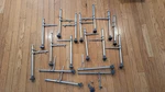 Mth Railking Lot Of 17 Catenary System Poles 40-1036 1034. Fixed Price $149.99.