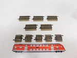 Rklin Model Track H0 10X Compensating Section 3900 1/4 1/8 #EC287-0, 5. Fixed Price $98.47.