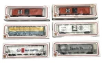 Vintage Lot Of 6 Bachmann Ho Scale; Santa Fe, Enjay, Md&w, Netherlands,. Fixed Price $55.00.