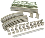 Tomix 91027 N-scale Rail Set Pattern Grade Crossing Track Layout Japan. Fixed Price $182.13.