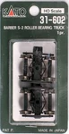 Kato Ho Scale New 2024 Usa 31-602 Barber S-2 Roller Bearing Trucks. Fixed Price $27.15.
