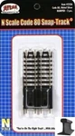 Atlas Scale New 2024 Code 80 Bumper Snap Track Nickel Silver Pcs 2536. Fixed Price $16.56.