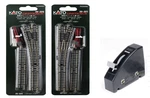 Kato 20-220 20-221 24-840BK Set Electric Turnout #4 Left & Right Scale Gauge. Fixed Price $71.99.