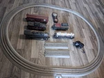 Lionel 1900 Steam Locomotive Gauge Train Set Fasttrack Remote Lot. Fixed Price $200.00.