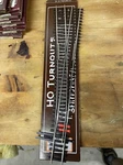 Ho Lambert Code 100 Track #6 Left Hand Switch, N/silver. Fixed Price $19.50.