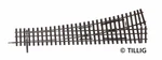 Tillig 85196 Scale And Hoe Left Switch Double Gauge. Fixed Price $82.05.