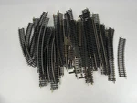 Ho Scale Train Track Lot 50PC Curved Straight Turnouts Tyco Atlas Bachmann Mix. Fixed Price $49.79.