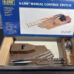 K-line Manual Control Switch Gauge Left Hand K-273, Looks Unused, See Photos. Fixed Price $45.99.