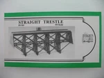 Evergreen Hill Designs Ho Kit Eh 504: Straight Trestle Bridge, Sealed Box. Fixed Price $39.00.