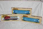 Bachmann 0507 Santa Fe Emd F9 Diesel Locomotive & 2 56' Center Flow Hopper. Fixed Price $39.99.