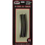 Atlas 2012 N Code 55 11.25" Radius Curve 6/PKG. Fixed Price $10.05.