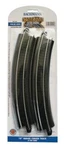 Ho Scale Bachmann 44401 18" Radius Curve Steel E-z Track (4) Pcs. Fixed Price $12.40.