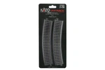 Kato 2-210 Unitrack R550-22.5 (5/8"-22.5 Curved (4 Pcs) HO15130. Fixed Price $15.75.