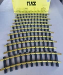 Aristo-craft 11100 Brass 4 Ft. Diameter Curved Track 12 Pieces In The Box. Fixed Price $69.97.