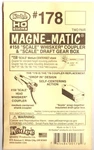 Ho Kadee #178 #158 Whisker Couplers W/scale Draft Gear Box (2) Pr. Fixed Price $8.59.