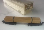 Rkl 8619 Z Scale Miniclub Flat Car With Lumber Load Freight Fast Ship. Fixed Price $29.88.
