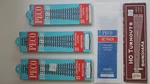 Peco SL95, SL-96, SL-91XX, Shinohara Turnouts, Switches. Fixed Price $35.00.