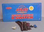 Atlas 6085 Nickel Silver O-45 Left Hand Remote Control Switch Turnout. Fixed Price $139.19.