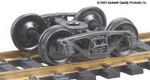 Kadee #552 Ho 50-TON A.s.f. A-3 Ride-control Self-centering Trucks W/wheels. Fixed Price $8.00.