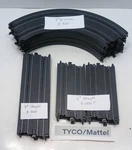 100- Of 17 Tyco Slot Tracks Ho Scale (8) B-5831 (6)B-5830 (3)B-5829 Used. Fixed Price $24.70.
