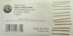 Lionel 6-49831 Scale Steel Track Pins (pack Of 12). Fixed Price $8.99.