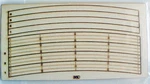 Mrgs 36" Rr Grade Xing #9010 For Atlas 3-RAIL Curved #6066 Sectional Track.. Fixed Price $11.95.