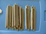 Bachmann Ho Scale Ez Track Straights 12PCS.. Fixed Price $15.00.