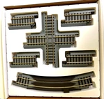 Hawthorne Village Walthers 90D 3IN 18IN Terminal & Cross Track Set Nib. Fixed Price $34.95.
