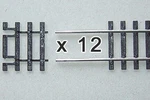 Piko 55282 Ho Scale Flex Track End Ties 31MM Box Of 12. Fixed Price $24.99.