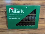 Vintage Dillards Trimmings 6 Piece Track Add On / Straight Christmas. Fixed Price $26.99.