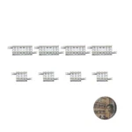 Tomytec Tomix Gauge Fractional Rails S18.5 & S33 Set 4PCS Each New. Fixed Price $36.13.