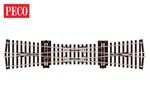Peco SL-190 Oo/ho Code 75 Finescale Double Slip With Insulfrog. Fixed Price $81.61.