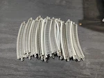 Bachmann Train Ez Track Curve Lot Of 20 Scale 6" N4801-A2 (7EA) (3EA). Fixed Price $31.99.