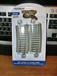 Bachmann Ez-track Half Section 22" Radius Curved Ho Scale Pieces 44532. Fixed Price $17.95.