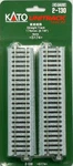 Kato #2-130 Ho Scale 174MM (6 7/8") Straight Unitrack Code 83 Sections. Fixed Price $15.95.