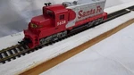 Tyco Ho Diesel Locomotive Santa Fe GP20 5628 - See Video Tested Fast Ship. Fixed Price $14.99.