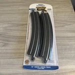 Bachmann #44401 Ho Ez-track 18" Curved New Sealed Pack Nip. Fixed Price $13.49.