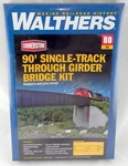 Ho Scale 90' Single-track Through Girder Bridge Kit Walthers #933-4503. Fixed Price $27.00.