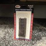 Atlas #534 Ho-scale Code 83 Nickel Silver Snap-track 18" Radius 1/3-CURVES (4). Fixed Price $15.66.