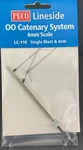 Peco Lineside Ho/oo Catenary Sytem 4MM Scale Single Mast & Arm LC-110 HO1718. Fixed Price $16.98.