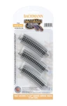 Bachmann 44821 Ez-track Half Section 11.25" Radius Curved (6) Scale. Fixed Price $12.49.