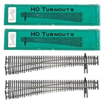 Ho Shinohara -- #6 Left-hand Turnout Code 100 Nickel Silver (set Of 2) New. Fixed Price $24.99.