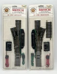 Ho Scale Bachmann 2 Remote Control Switch/turnouts, Left/right, Set - New!. Fixed Price $29.99.