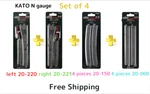 Kato Gauge Electric 20-220+20-221+20-150+20-000 Set Of 4 New From Japan. Fixed Price $95.80.