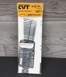Central Valley Models 2671 Ho Scale Cvt Curvable Switch Kit Code 70 #6 Left New. Fixed Price $9.99.