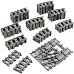 Mannidoo Classic City Train Tracks, 54 Pieces Railroad With 32 Curved, .... Fixed Price $41.99.