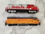 Ho Scale Train Desiel Engines Lot Union Pacific - Santa Fe 3500 824 Working. Fixed Price $50.00.