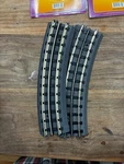 T-o Rail King 40-1042-2 Mth Real Trax W/ Pcs Each O-42 Curve Track Nopackag. Fixed Price $16.99.