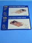 K-line O-27 Manual Control Switch K-274 & K-273 Right Left Turnout Box Nos. Fixed Price $59.99.