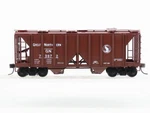 Scale Bowser 55681 Gn Great Northern Railway 2-BAY Covered Hopper #73972. Fixed Price $19.95.